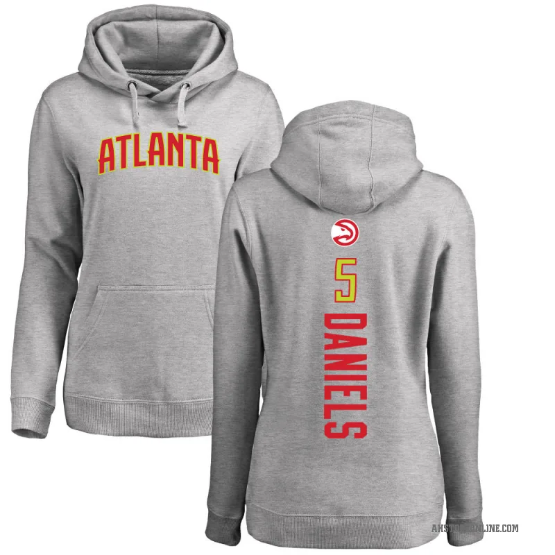 Dyson Daniels Women's Atlanta Hawks Branded Ash Backer Pullover Hoodie